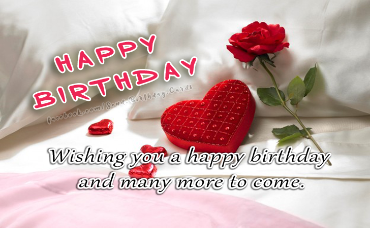 Wishing you a happy birthday and many more to come. | Birthday Cards