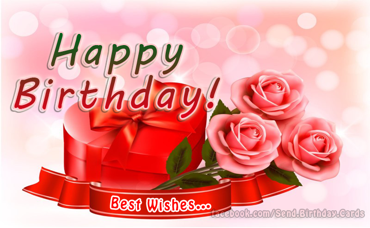 Happy Birthday - best wishes... | Birthday Cards