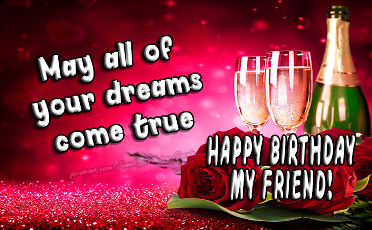 Happy Birthday Card Image for My Friend | Birthday Cards