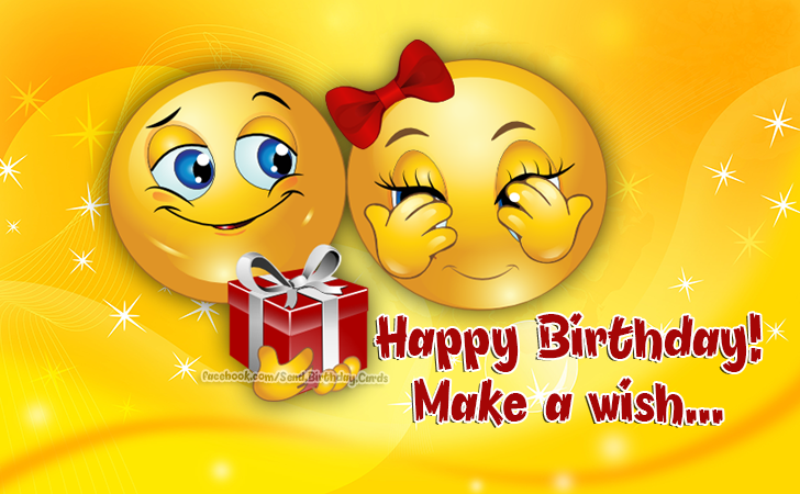 Happy Birthday! Make a wish... | Birthday Cards