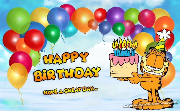 Birthday Wish: Happy Birthday - have a great day... | Birthday Cards