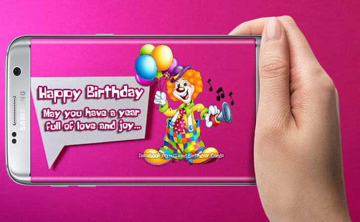 Happy Birthday - May you have a year full of love and joy... | Birthday Cards