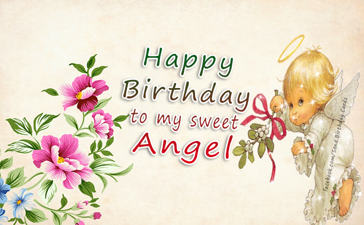 Happy  Birthday to my sweet Angel | Birthday Cards