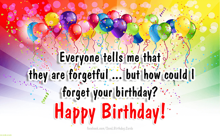 Happy Birthday! :)