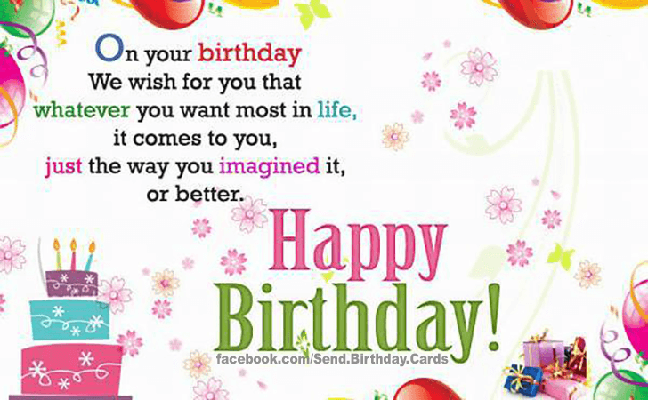 On your birthday We wish for you... | Birthday Cards