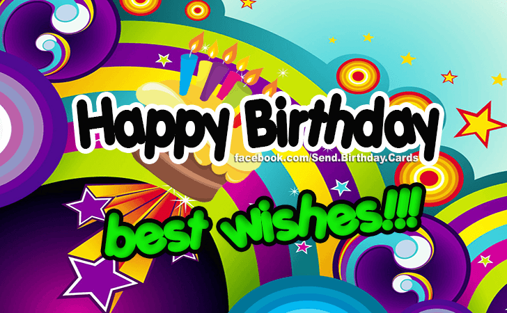 Best Wishes! | Birthday Cards