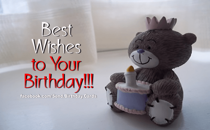 Best Wishes! | Birthday Cards