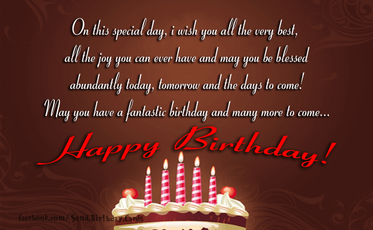 On this special day, i wish you... | Birthday Cards