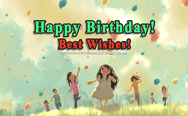 Best Wishes! | Birthday Cards