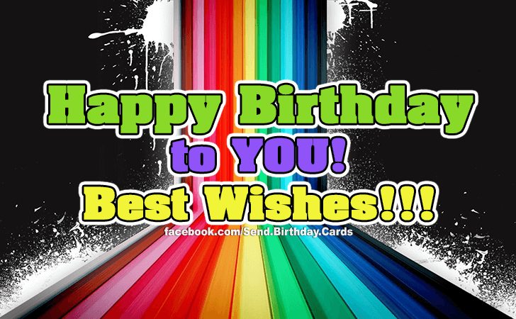 Best Wishes! | Birthday Cards