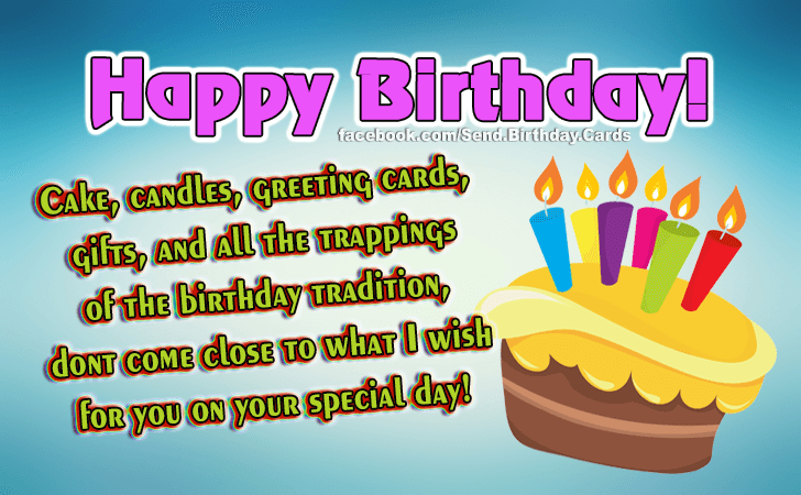 Happy Birthday! | Birthday Cards