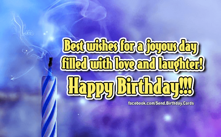 Make A Wish! | Birthday Cards