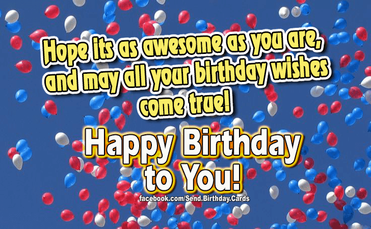 Best Wishes! | Birthday Cards