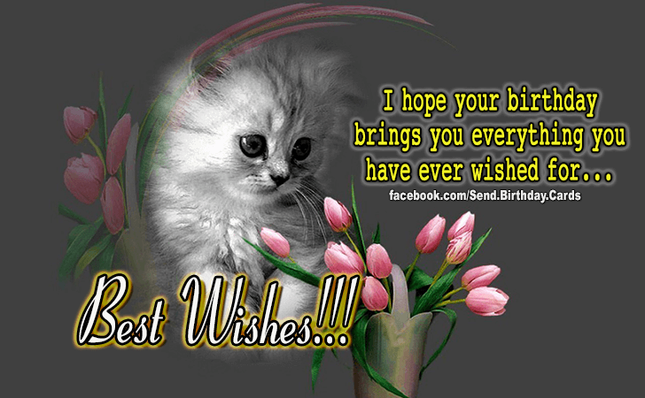 Best Wishes! | Birthday Cards