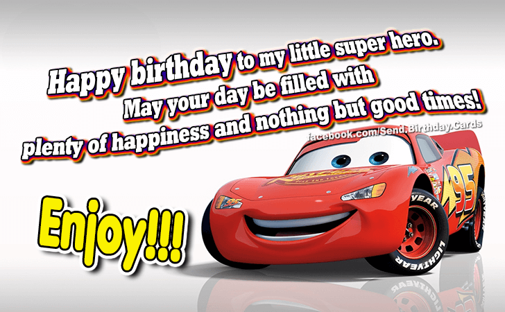 Enjoy! | Birthday Cards