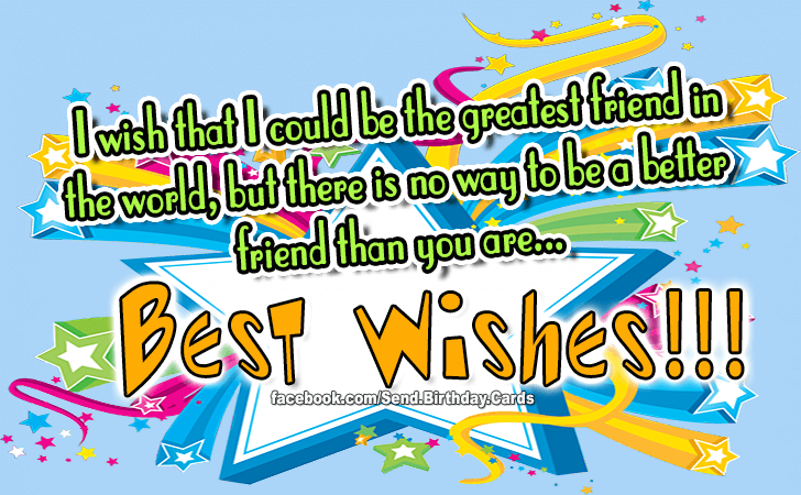 Best Wishes! | Birthday Cards