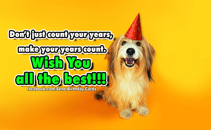 Wish You  all the best!!!