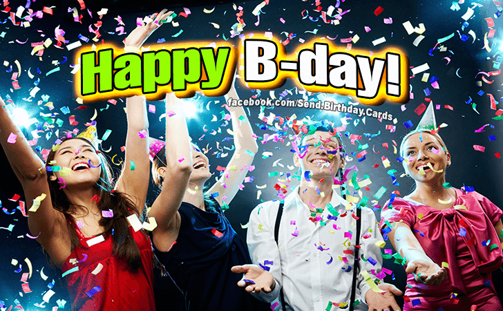 Happy B-day! | Birthday Cards