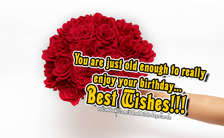 Best Wishes! | Birthday Cards