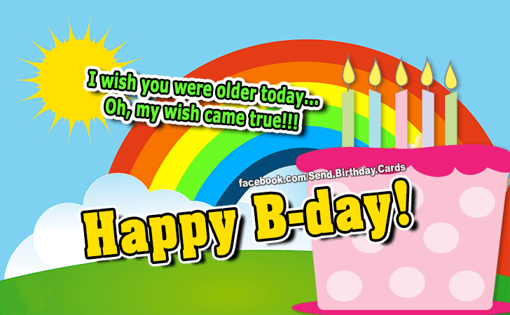 Happy B-day! | Birthday Cards