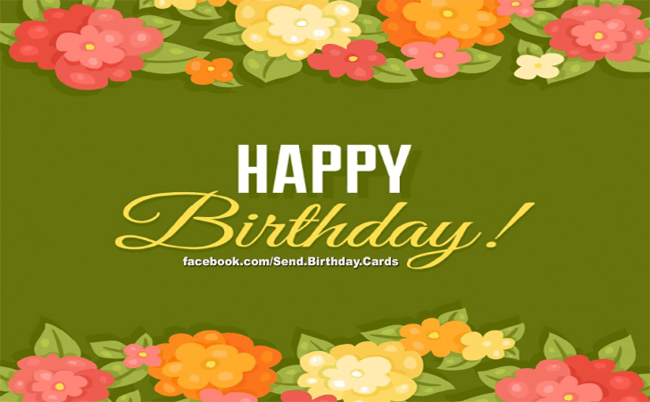 Happy Birthday! | Birthday Cards