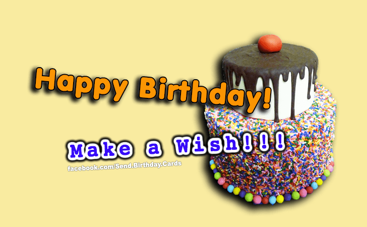 Make A Wish! | Birthday Cards