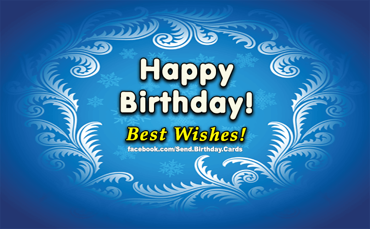 Best Wishes! | Birthday Cards