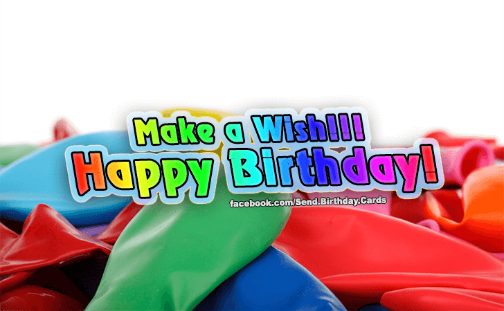 Make A Wish! | Birthday Cards