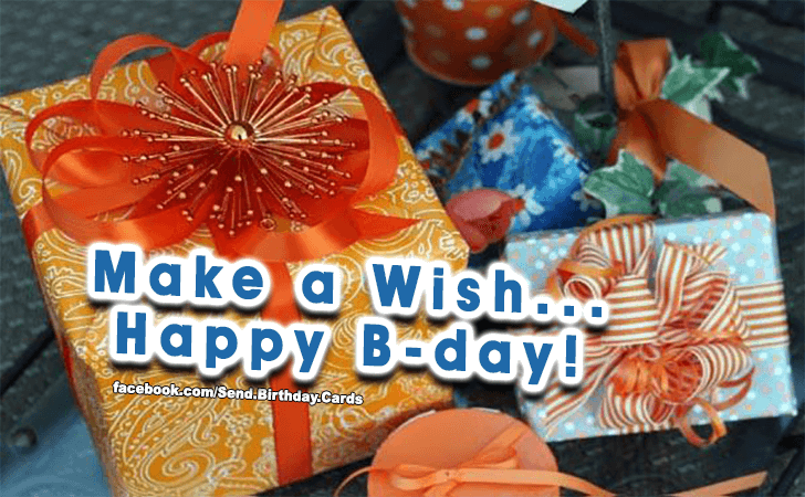 Make A Wish! | Birthday Cards