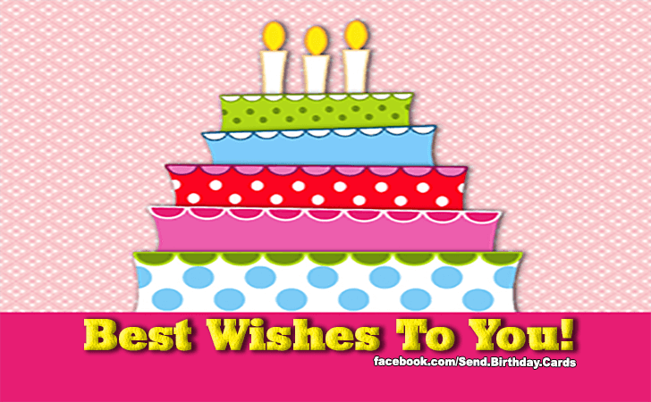 Best Wishes! | Birthday Cards