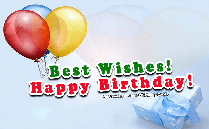 Best Wishes! | Birthday Cards