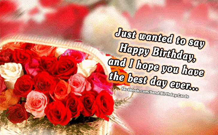 Just wanted to say... | Birthday Cards