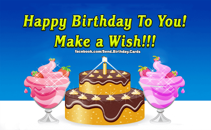 Make a Wish! | Birthday Cards