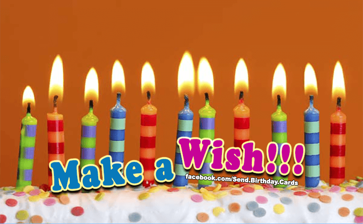 Make a Wish!!! | Birthday Cards