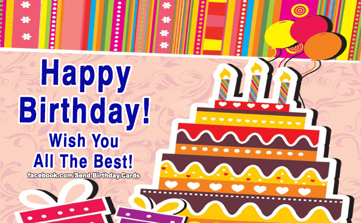 Wish You All The Best! | Birthday Cards