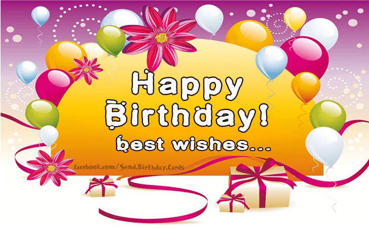 Happy Birthday...Best Wishes! | Birthday Cards