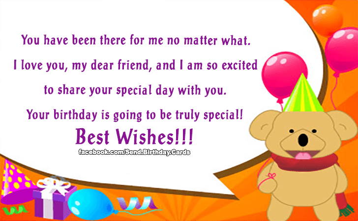 Best Wishes! | Birthday Cards