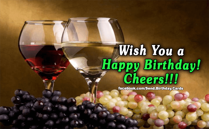 Cheers!!! | Birthday Cards