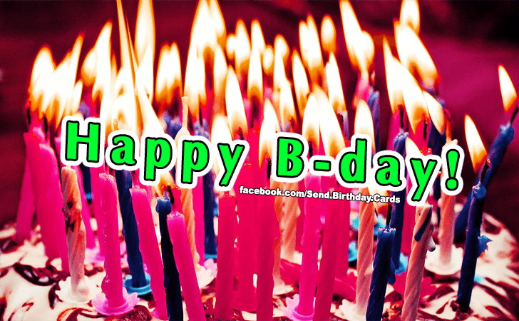 Happy B-day! | Birthday Cards