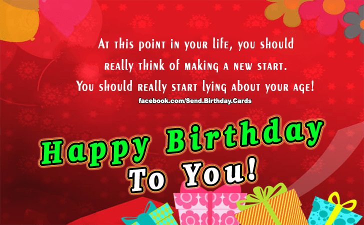 At this point in your life... | Birthday Cards