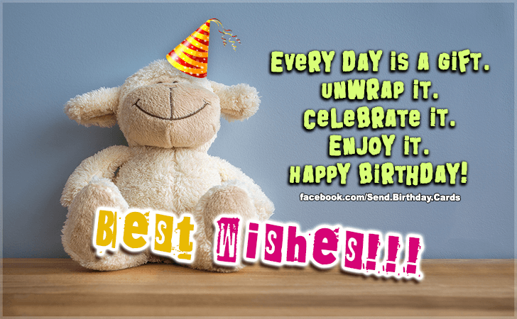 Best Wishes! | Birthday Cards