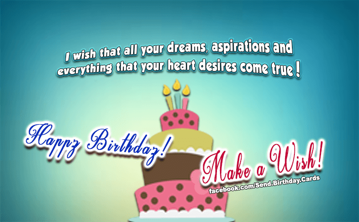 Make a Wish! | Birthday Cards