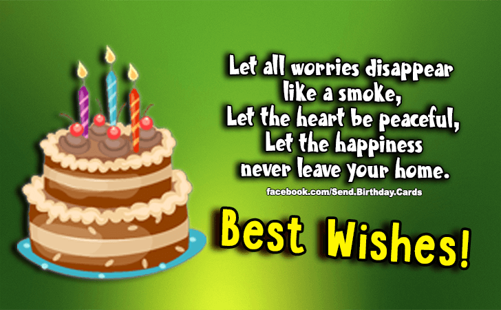 Best Wishes! | Birthday Cards