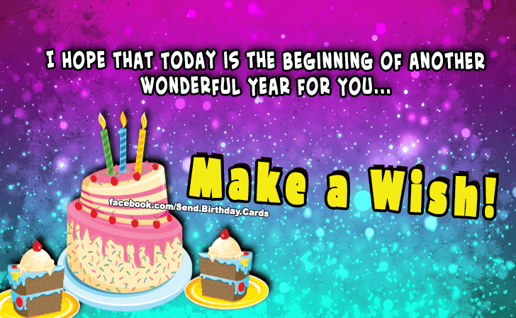 Make a Wish! | Birthday Cards