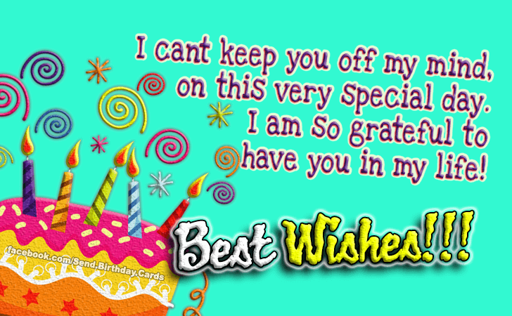 Best Wishes! | Birthday Cards