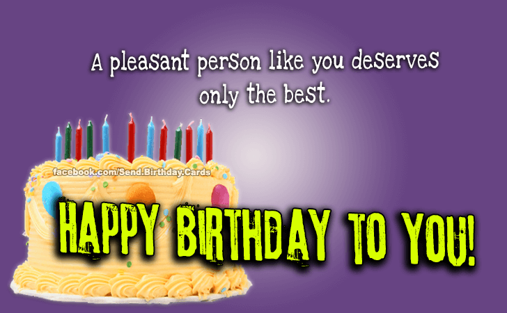 Happy Birthday to You! | Birthday Cards