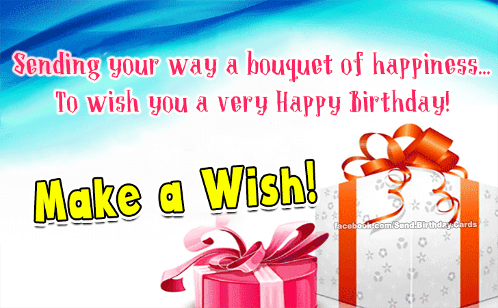 Make a Wish! | Birthday Cards