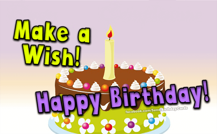 Make a Wish! | Birthday Cards