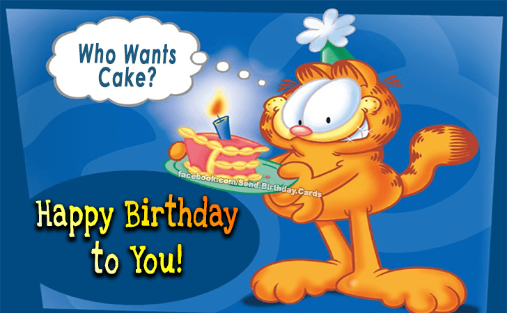 Who Wants Cake? | Birthday Cards
