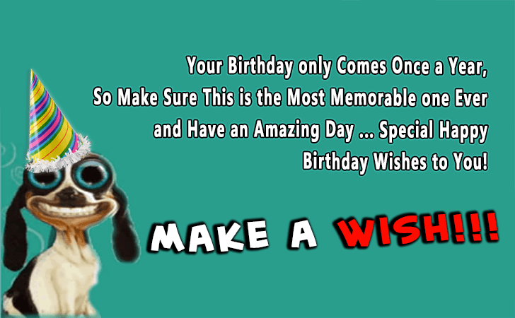 Make a Wish! | Birthday Cards